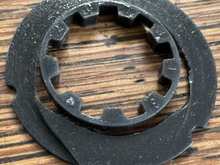 Broken friction ring
