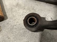 Bushings on both left and right looking like this. I was surprised they were this intact.
