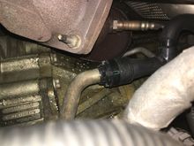 removed green locking clip and pushed it home.
