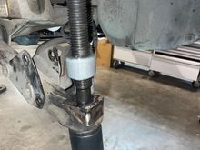 Wedge tool installed 