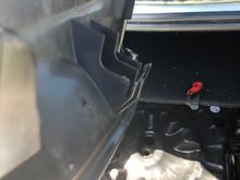 Rear cover off an d clips