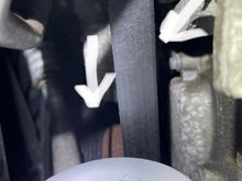 Left Ribbed - Right smooth (felt ribs on other side)