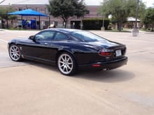 2005 Jaguar XKR Coupe - Ebony/Ivory - with 20" BBS "Montreal" Wheels & "Victory Edition" Tail Lights