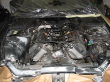 Engine bay clean up