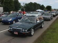 We started our journey by stopping by the biggest automotive event in the world: The Woodward Dream Cruise in Michigan.
