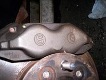 Previous owner replaced all the calipers but left the old rotors.