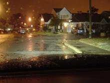 rain both heads and fog lights