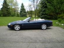 1998 Sapphire Blue Convertible XK8