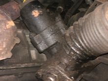 Here is a picture of the steering rack- 