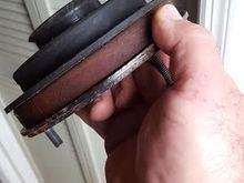 Shows no compression side to side