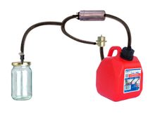 Fuel injector cleaning rig.