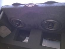 Got rid of rear seat and dropped in some subs