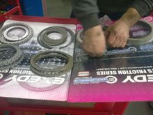Exedy frictions and steels getting ready to go in