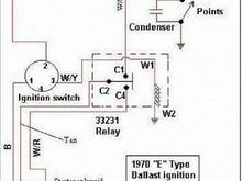 Confirm the ignition switch wires are correct, with Ign SW off, there should be no PWR to + side of Coil