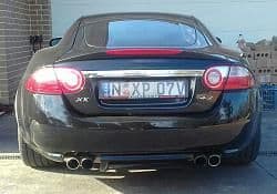 Engine - Exhaust - xkr 07-10 rear back box - Used - 2007 to 2009 Jaguar XKR - Ryde, Australia