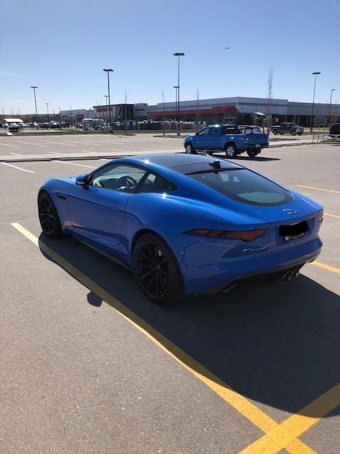 2018 Jaguar F-Type - 2018 R-Dynamic F-type Coupe -- 6MT -- **RARE Manual Transmission** 12,500 miles - Used - VIN SAJDF1KVXJCK48577 - 12,500 Miles - 6 cyl - 2WD - Manual - Coupe - Blue - Toronto, ON M6B2Z6, Canada