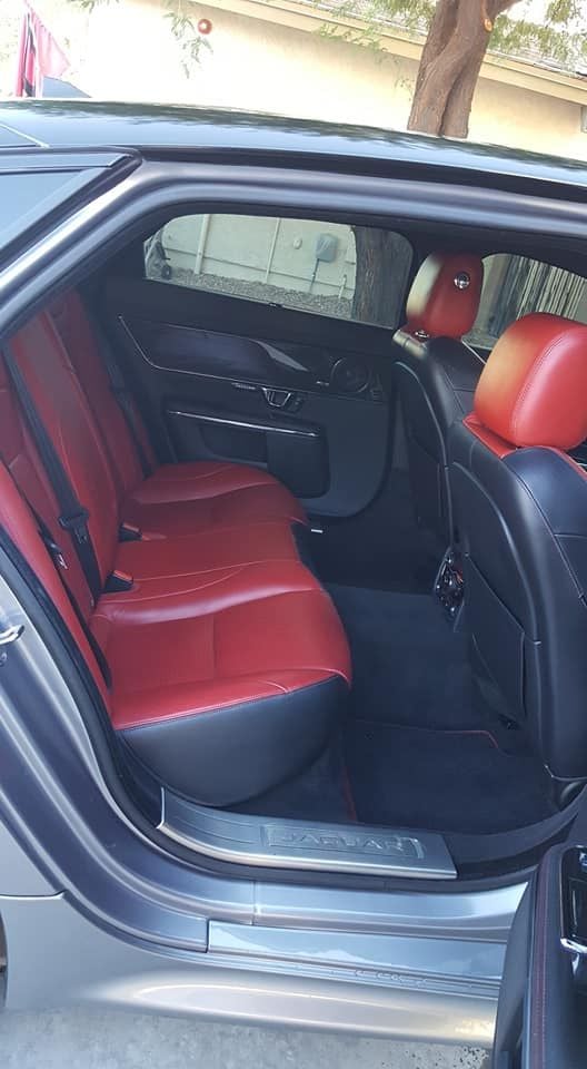 2014 Jaguar XJR - 2014 Jaguar XJR Red Leather + Carbon Fiber trim - Used - VIN SAJWA2EK0EMV58672 - Peoria, AZ 85383, United States