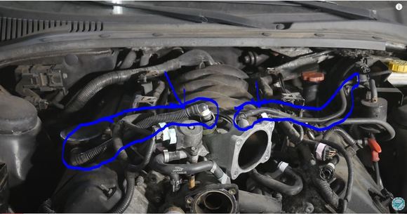 2004 Jaguar S-Type 4.2 L - Vacuum Hoses needed