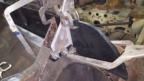 New bulkhead trial fit