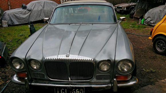 A photo of my Daimler sovereign series 1 manual overdrive. I stumbled across it at a wrecking yard about to be broken up for parts couldn't let it happen