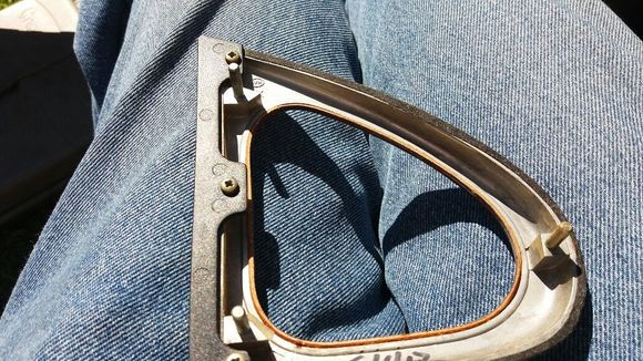 Pull to have more clearance at bolts and room to pull the cluster.