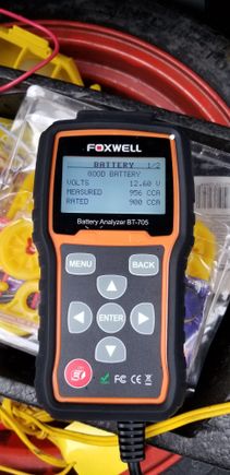 Static battery CCA test