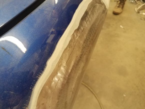 Closeup of rear li