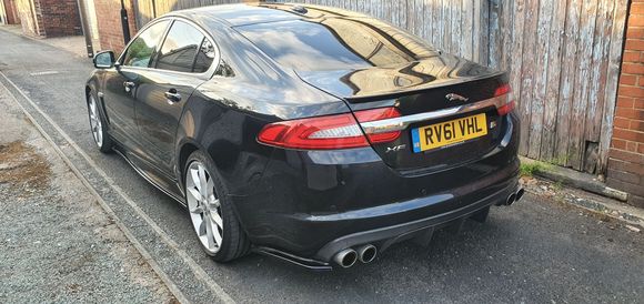 Carbon fiber XFR style diffuser + quad tips