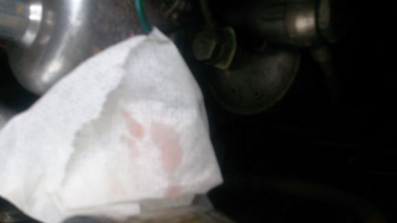 Wiping off coolant drops