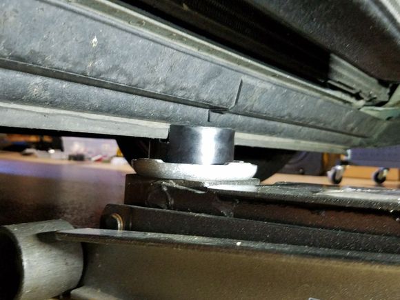 Lifting with spoiler in place