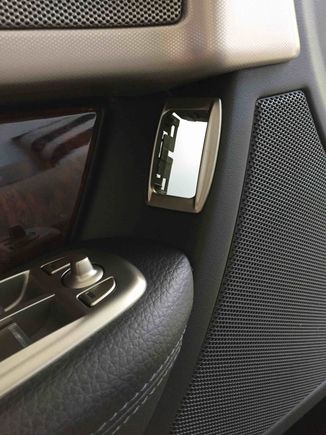 Inserted the housing of the switch into the hole, after making a few adjustments to the shape.