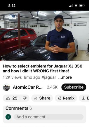 Authentic Jag Leaper