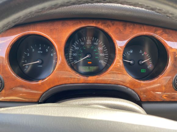 Hard reset fixed ABS light. Did not fix low coolant and oil pressure message. 