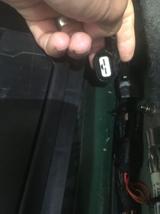 This is in the trunk by the battery. Any idea if it is related to the antenna issue?