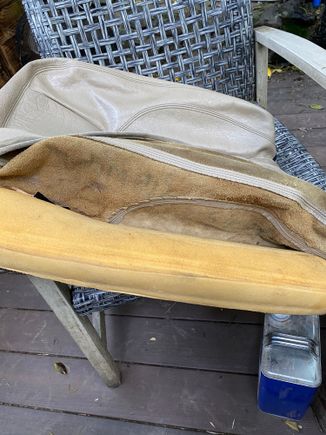 Here is leather without conditioner. 