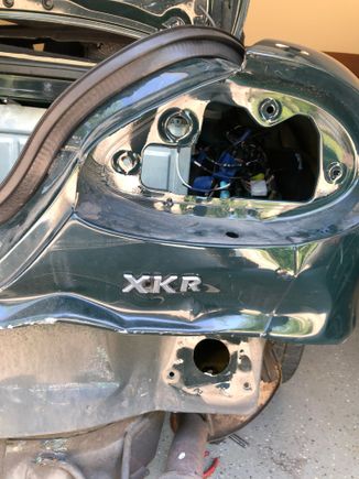 That’s the right rear tail light bracket.