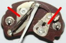 This is what the mechanism looks like. Notice that the cams swing right/left
