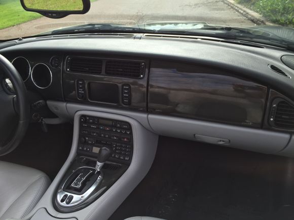 Carbon fiber dash/console