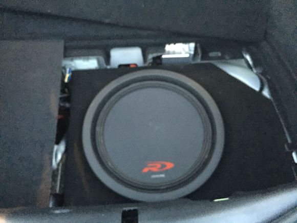 There it is.  Hidden sub box.