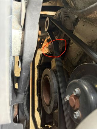 Hey all,
This pulley seems to have totally worn off and needs replacement. I noticed it from the terrible sound coming from under the hood. Looking for a new part on eBay and just trying to determine exactly which type of pulley it is?
Thanks!