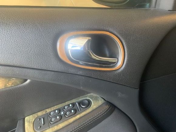 door latch surround after