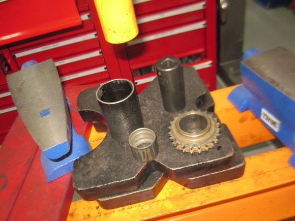 Old bearing out