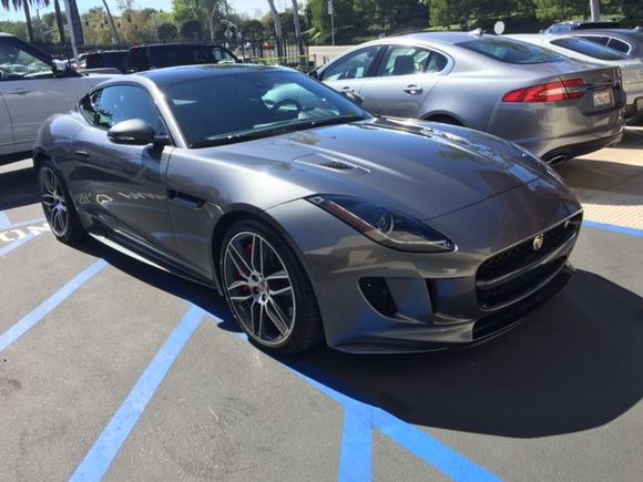 Day of pickup at the dealer.