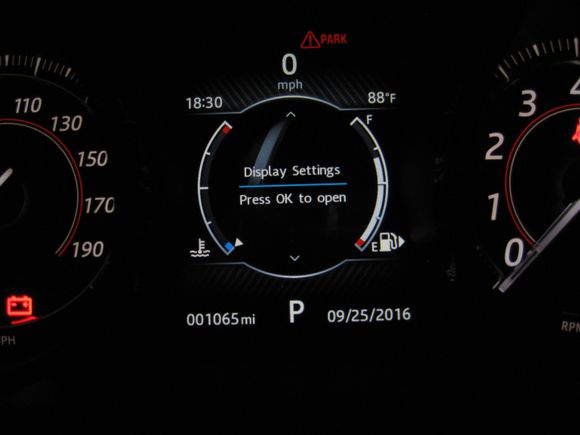 Display Settings display