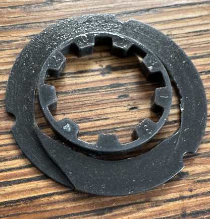 Broken friction ring