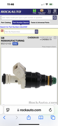 They have 2 part numbers, long and short hose hut both have the same length hose(product was identical)
