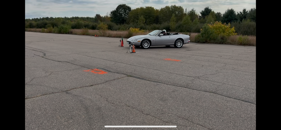 In the starting gate