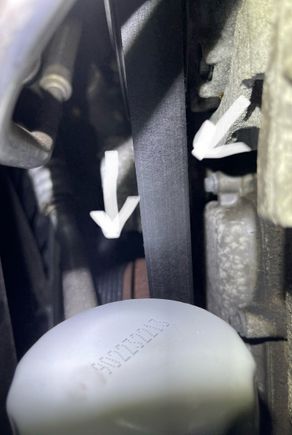 Left Ribbed - Right smooth (felt ribs on other side)