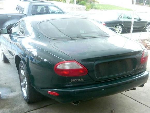 Trunk (boot) and roof have clear coat coming off