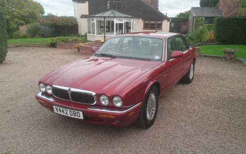 Nov. 1999 XJ8 3.2 in Carnival pearl met.88.357 miles to date. Runs like a dream and no issues..... fingers crossed.